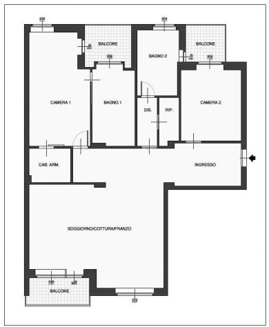 appartamento in affitto a Donato