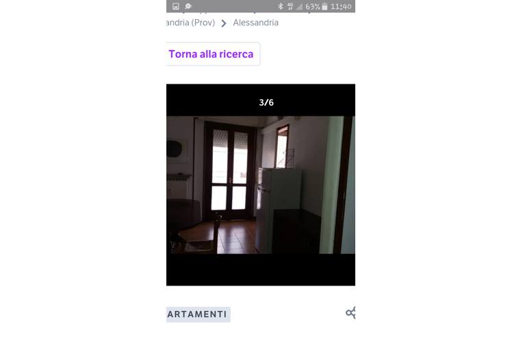 appartamento in affitto ad Alessandria in zona zona Pista