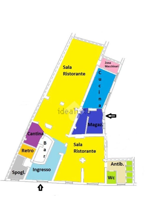 negozio in affitto ad Alessandria in zona Borgo Rovereto