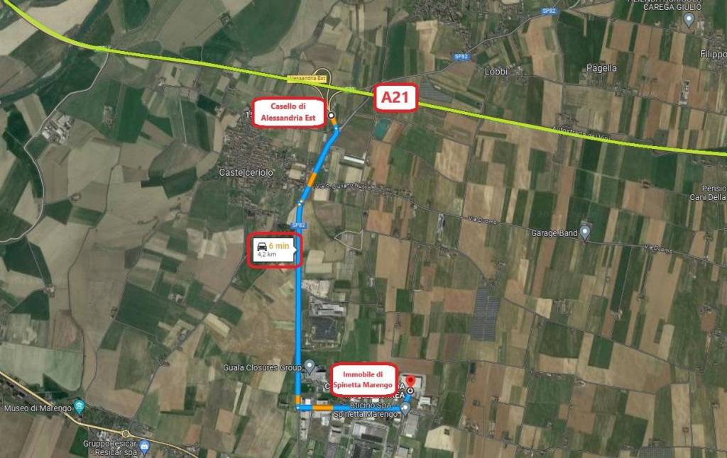 locale commerciale in affitto ad Alessandria in zona Spinetta Marengo