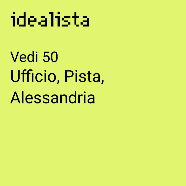 ufficio in affitto ad Alessandria in zona zona Pista