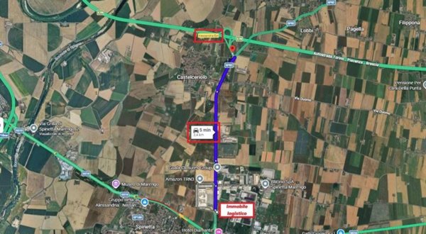 locale commerciale in affitto ad Alessandria in zona Spinetta Marengo