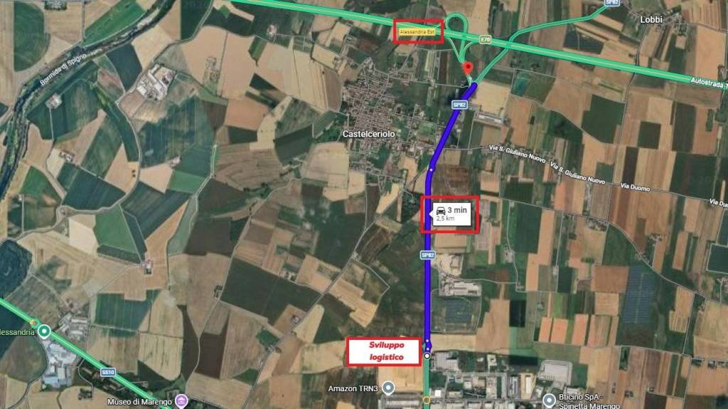 locale commerciale in affitto ad Alessandria in zona Castelceriolo