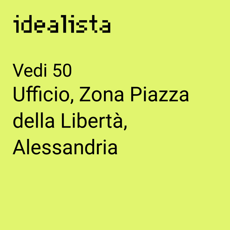 ufficio in affitto ad Alessandria in zona Centro Città