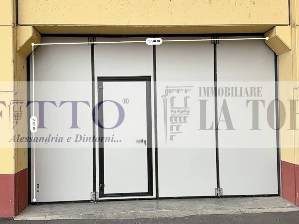 locale commerciale in affitto ad Alessandria in zona Lobbi