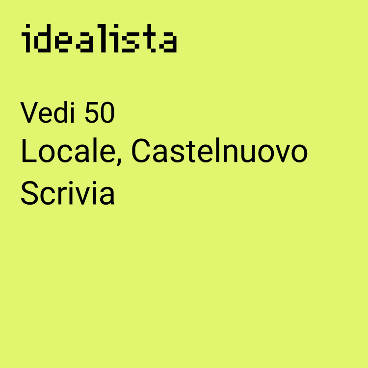 locale di sgombero in affitto a Castelnuovo Scrivia