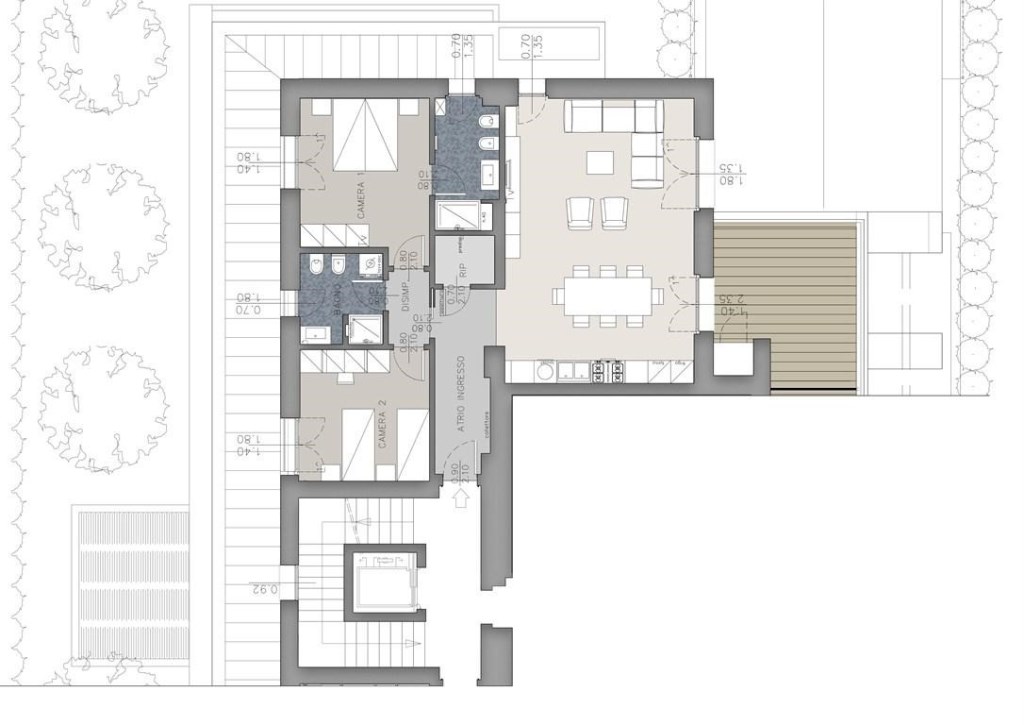 appartamento in affitto a Lecco in zona Lecco Centro