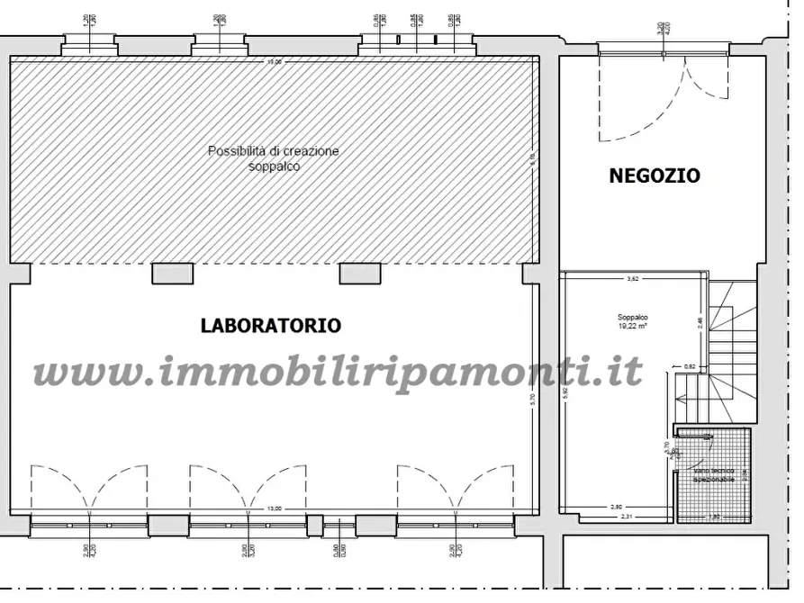 negozio in affitto a Lecco