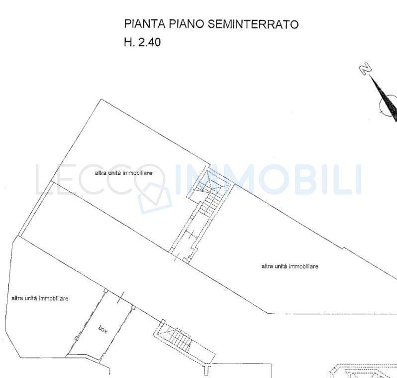appartamento in affitto a Lecco in zona Caleotto