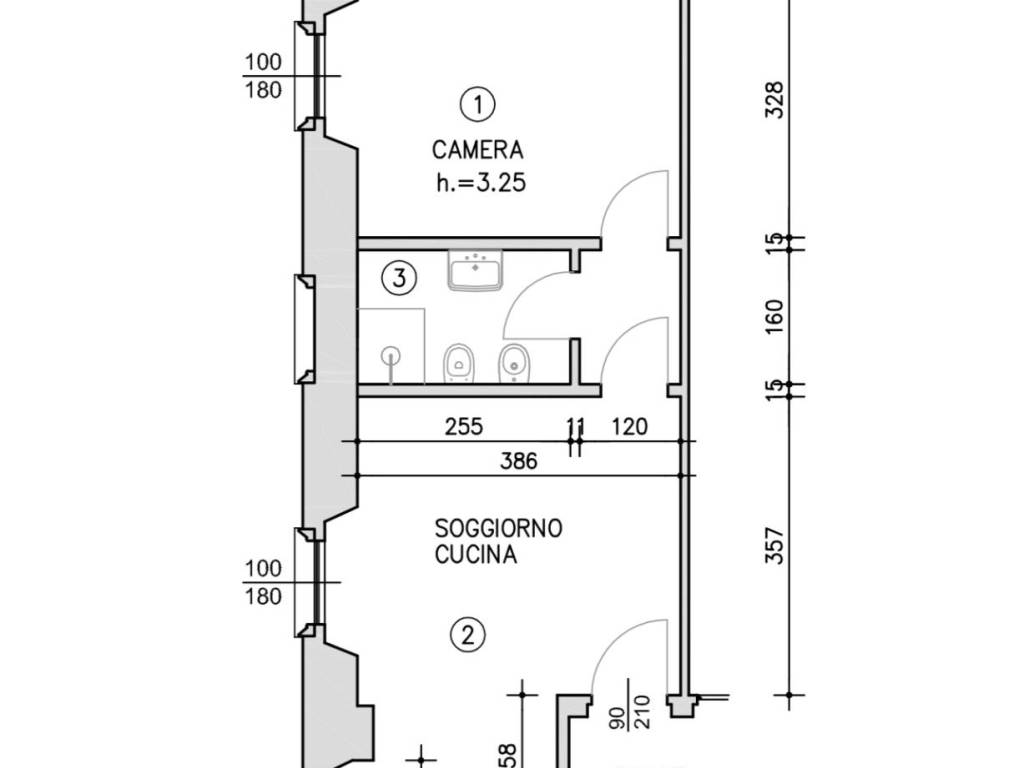 appartamento in affitto a Lecco in zona Acquate