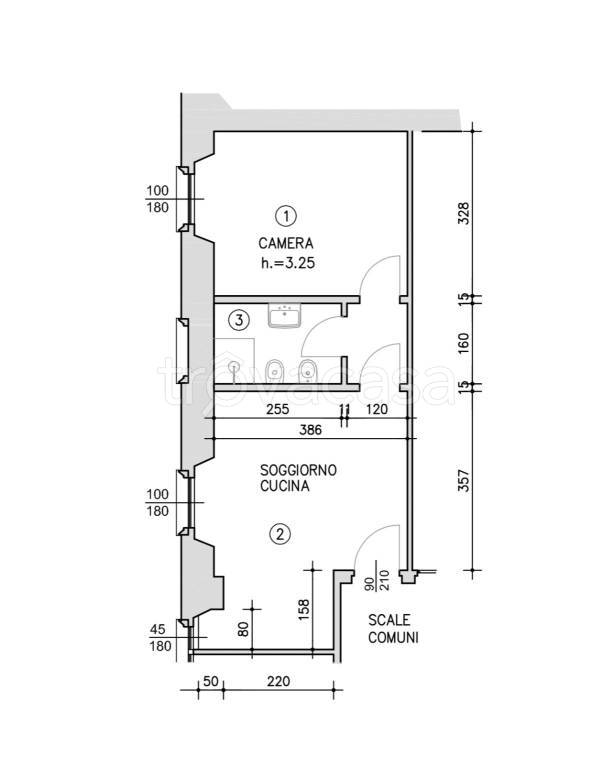 appartamento in affitto a Lecco in zona Acquate