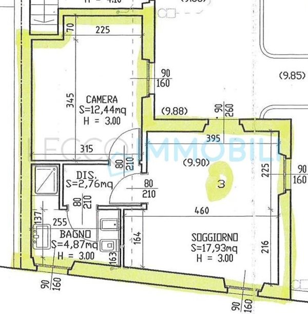 appartamento in affitto a Lecco in zona Lecco Centro
