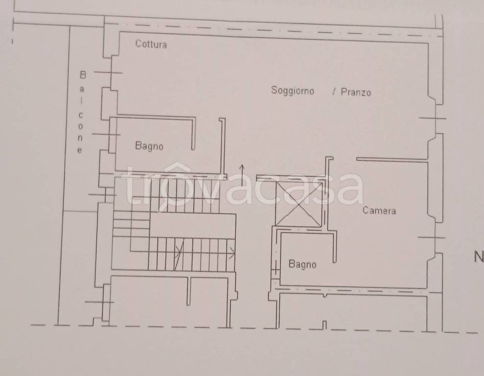 appartamento in affitto a Lodi in zona Fanfani