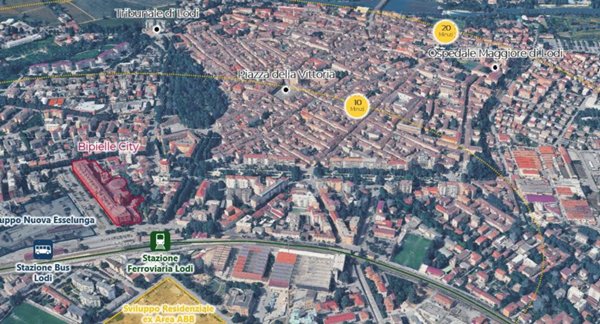 ufficio in affitto a Lodi in zona Fanfani