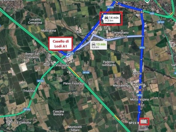 locale commerciale in affitto a Massalengo