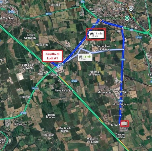 locale commerciale in affitto a Massalengo