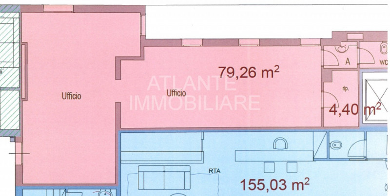 ufficio in affitto a Riccione in zona Centro Storico