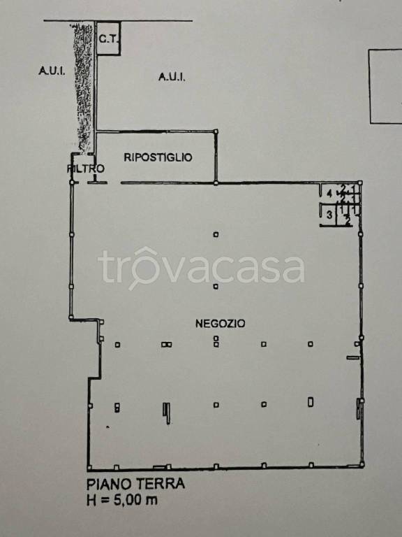 negozio in affitto a Rimini in zona Grotta Rossa