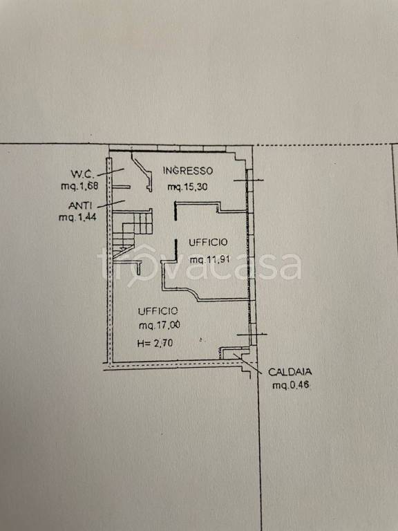 ufficio in affitto a Rimini in zona Grotta Rossa