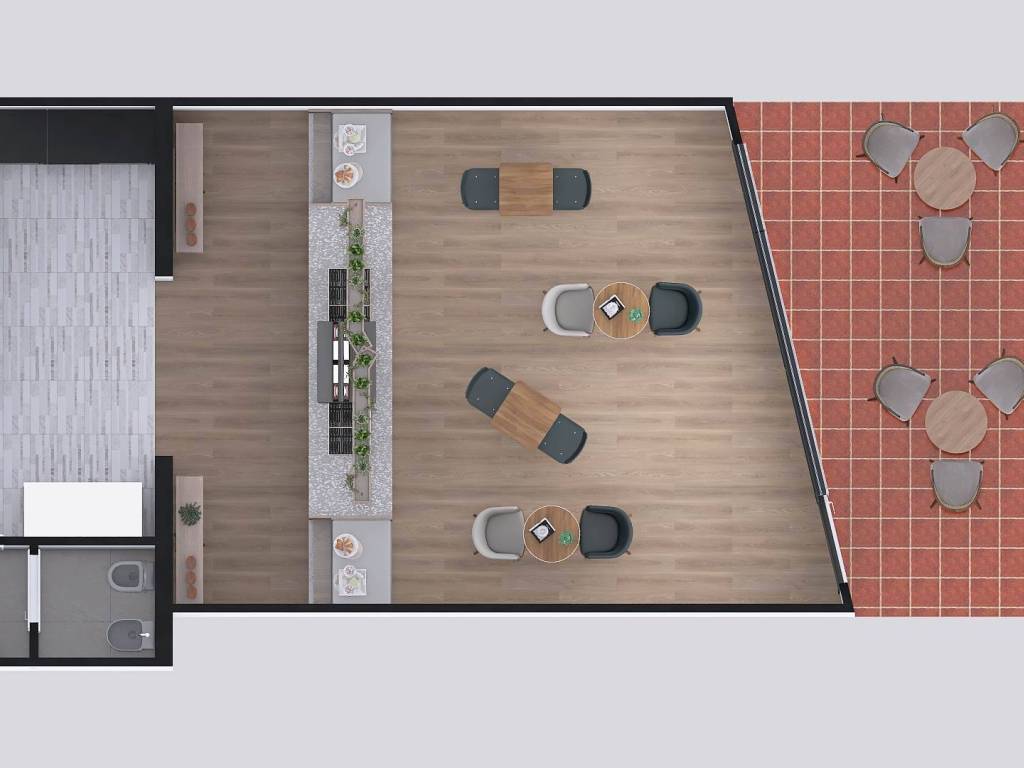 negozio in affitto a Rimini in zona Colonnella