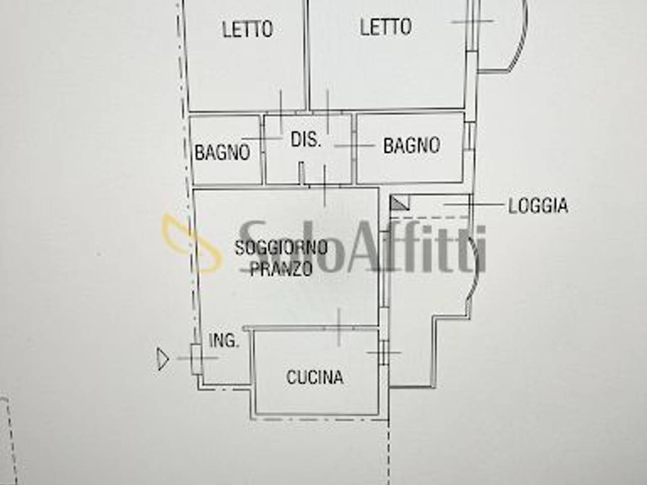 appartamento in affitto a Rimini in zona Torre Pedrera