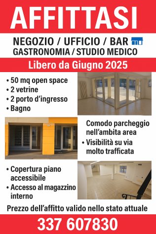 ufficio in affitto a Santarcangelo di Romagna