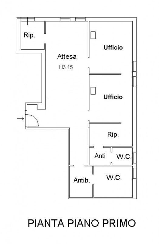 ufficio in affitto a Santarcangelo di Romagna