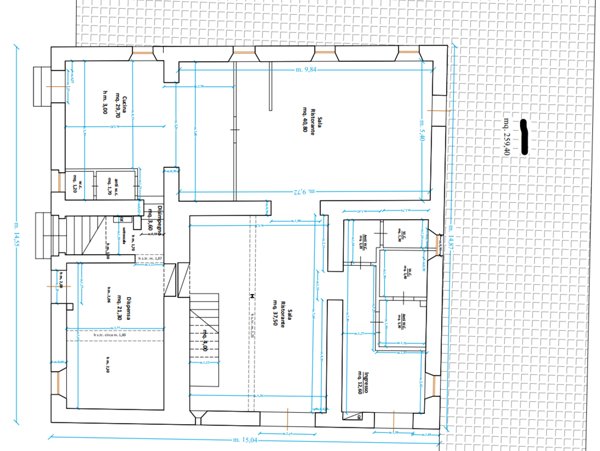 locale commerciale in affitto a Santarcangelo di Romagna in zona Sant'Ermete