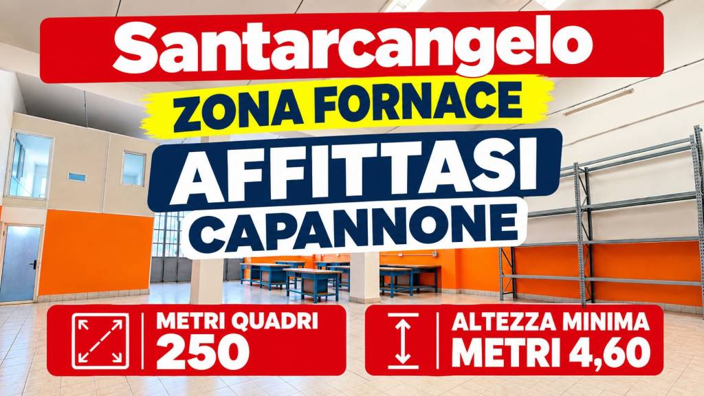 locale commerciale in affitto a Santarcangelo di Romagna