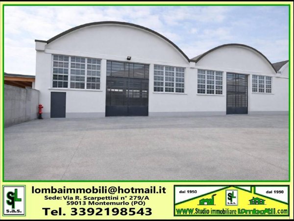 locale commerciale in affitto a Montemurlo in zona Fornacelle