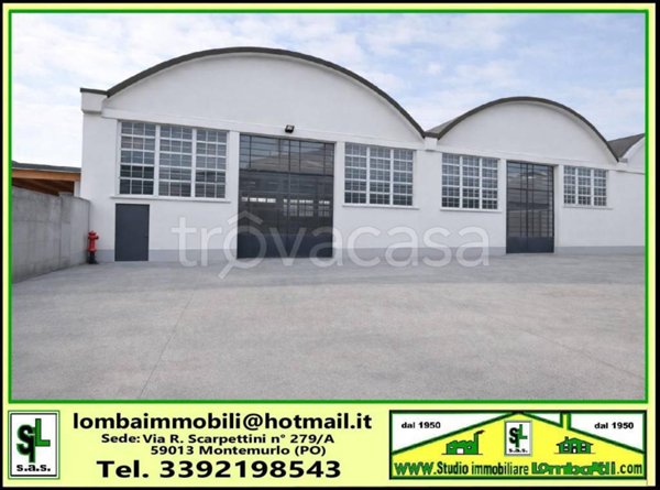 capannone in affitto a Montemurlo