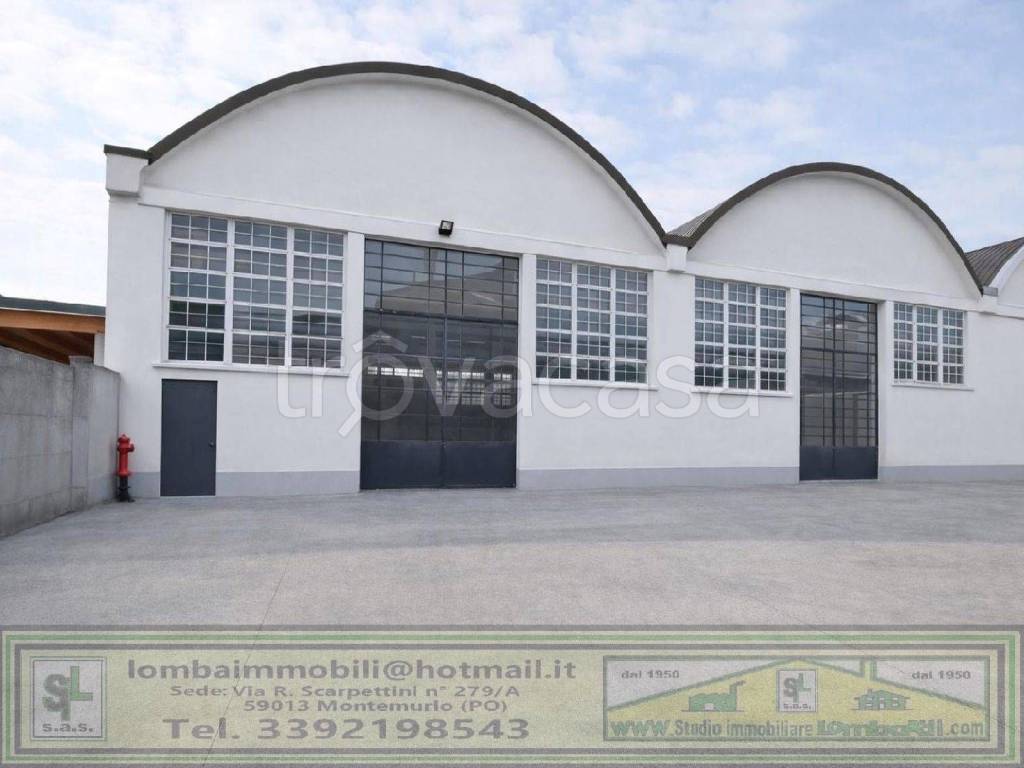 capannone in affitto a Montemurlo