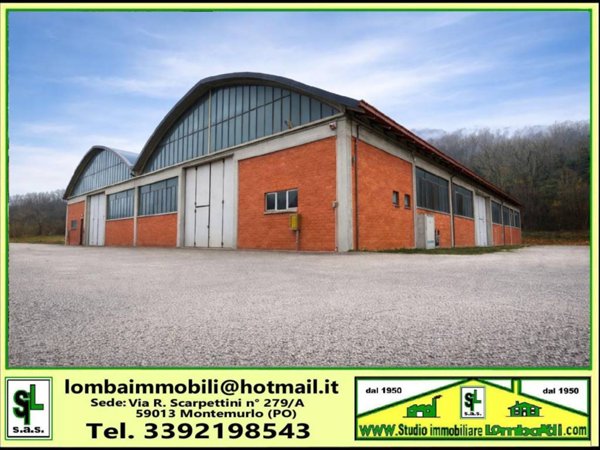 locale commerciale in affitto a Montemurlo in zona Fornacelle