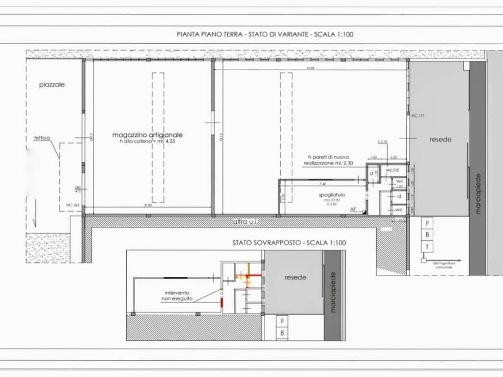 locale commerciale in affitto a Montemurlo in zona Fornacelle