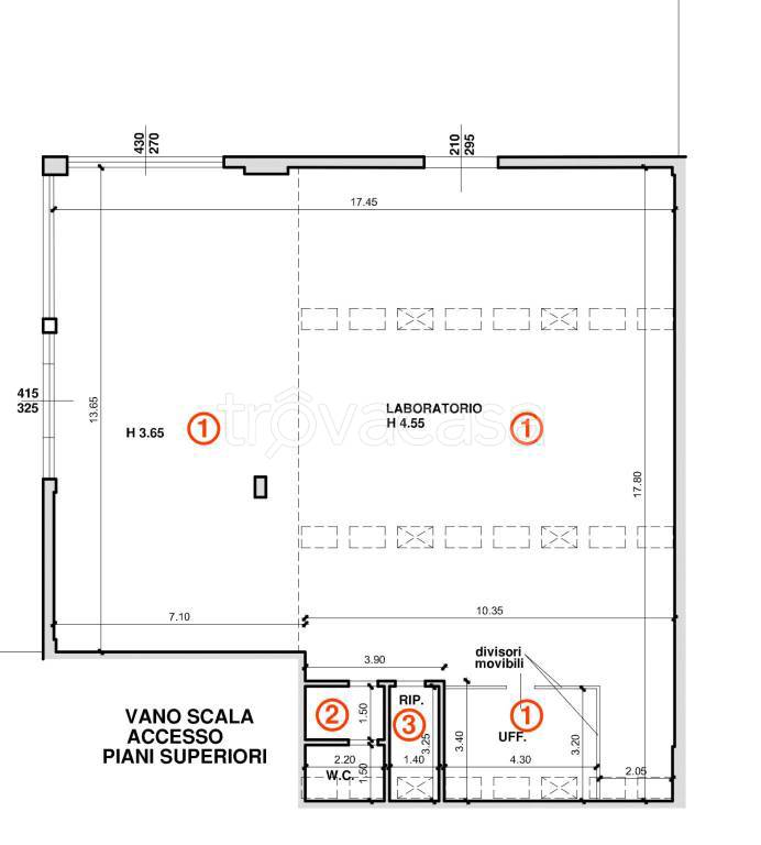 locale commerciale in affitto a Prato in zona Grignano