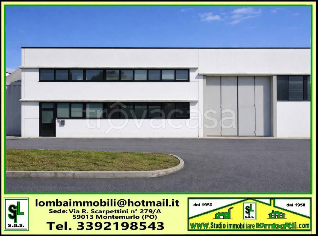 capannone in affitto a Prato in zona Paperino