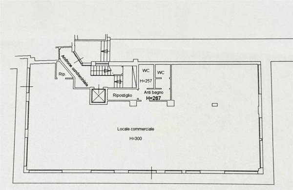 locale commerciale in affitto a Prato