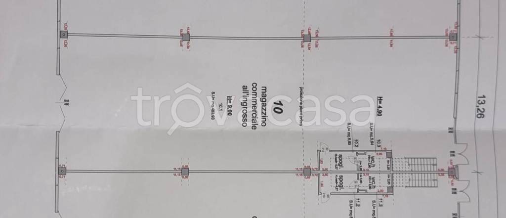 negozio in affitto a Prato in zona Paperino