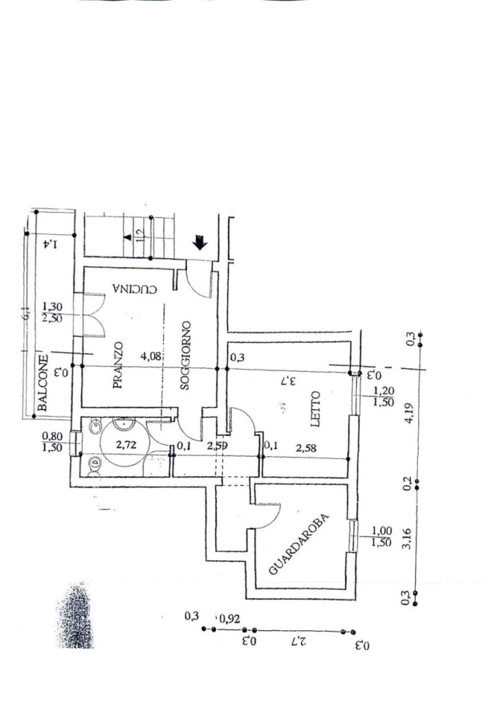 appartamento in affitto a Prato