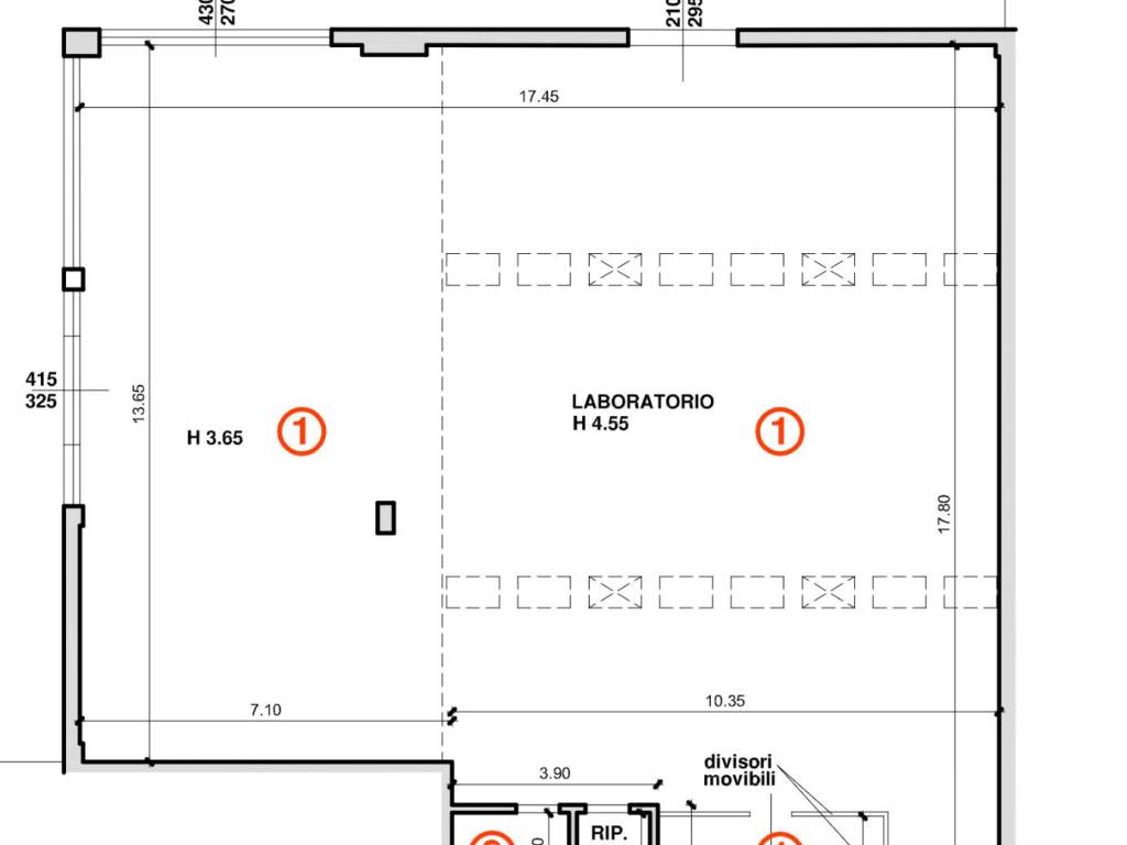 locale commerciale in affitto a Prato in zona Grignano
