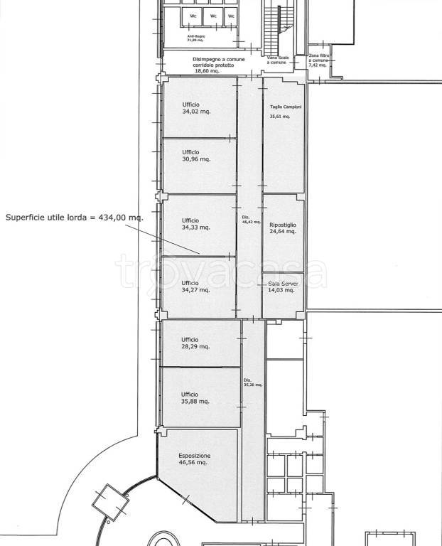 ufficio in affitto a Prato in zona Paperino