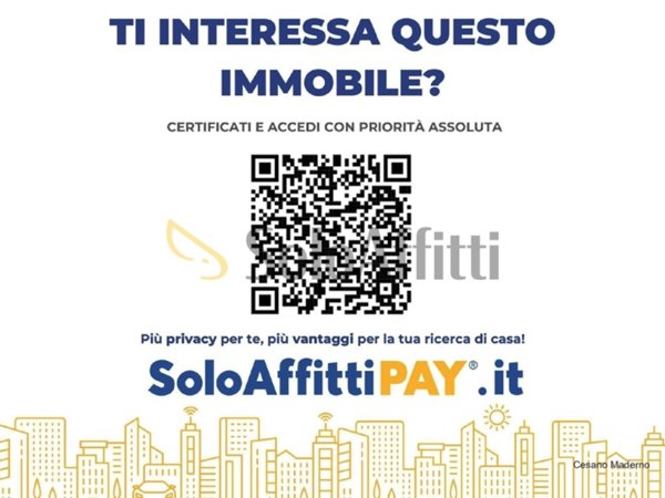 appartamento in affitto a Cesano Maderno in zona Binzago
