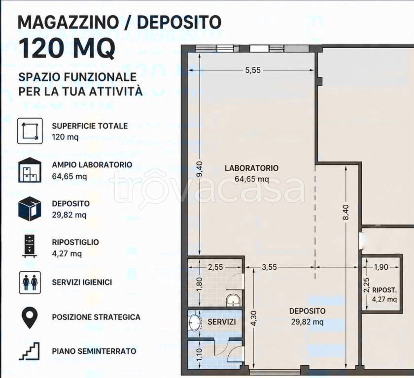 locale commerciale in affitto a Desio