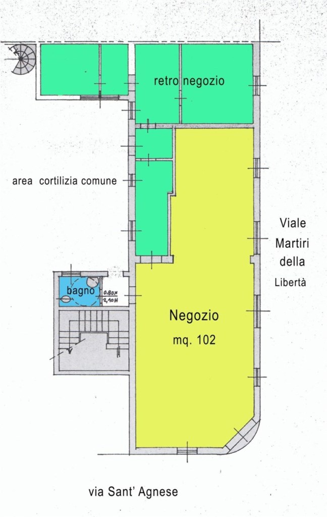 negozio in affitto a Lissone
