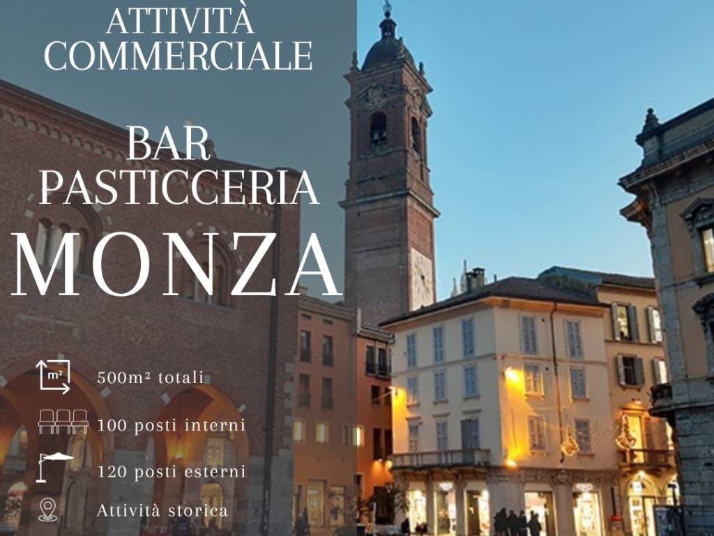 negozio in vendita a Monza in zona Centro Storico