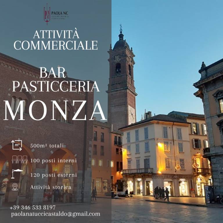 negozio in vendita a Monza in zona Centro Storico