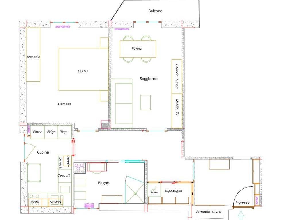 appartamento in affitto a Monza