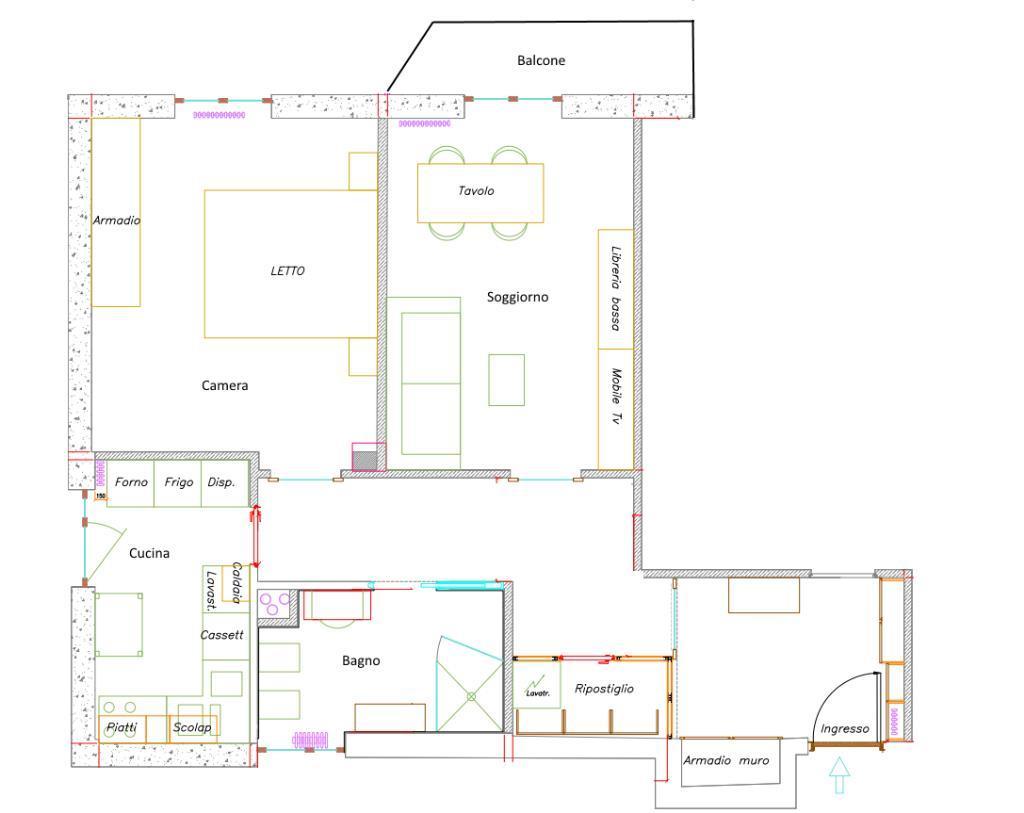 appartamento in affitto a Monza