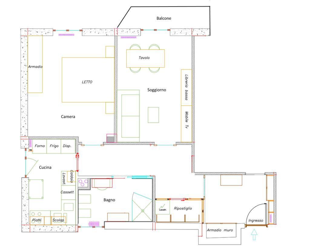 appartamento in affitto a Monza