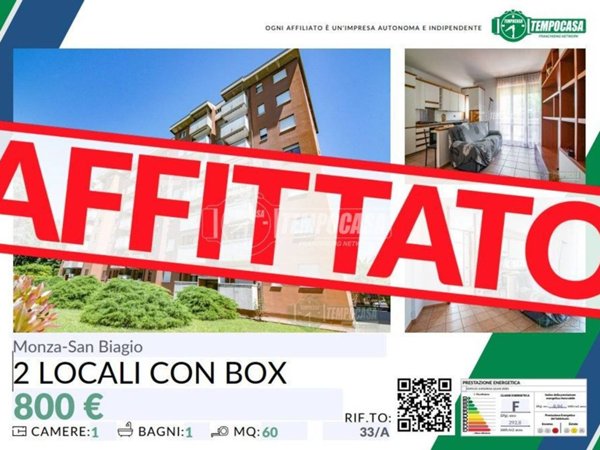 appartamento in affitto a Monza in zona Centro Storico
